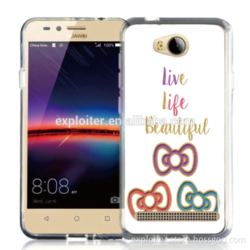 Wholesale ultra slim gel resin mobile phone cover for huawei y3 ii cover